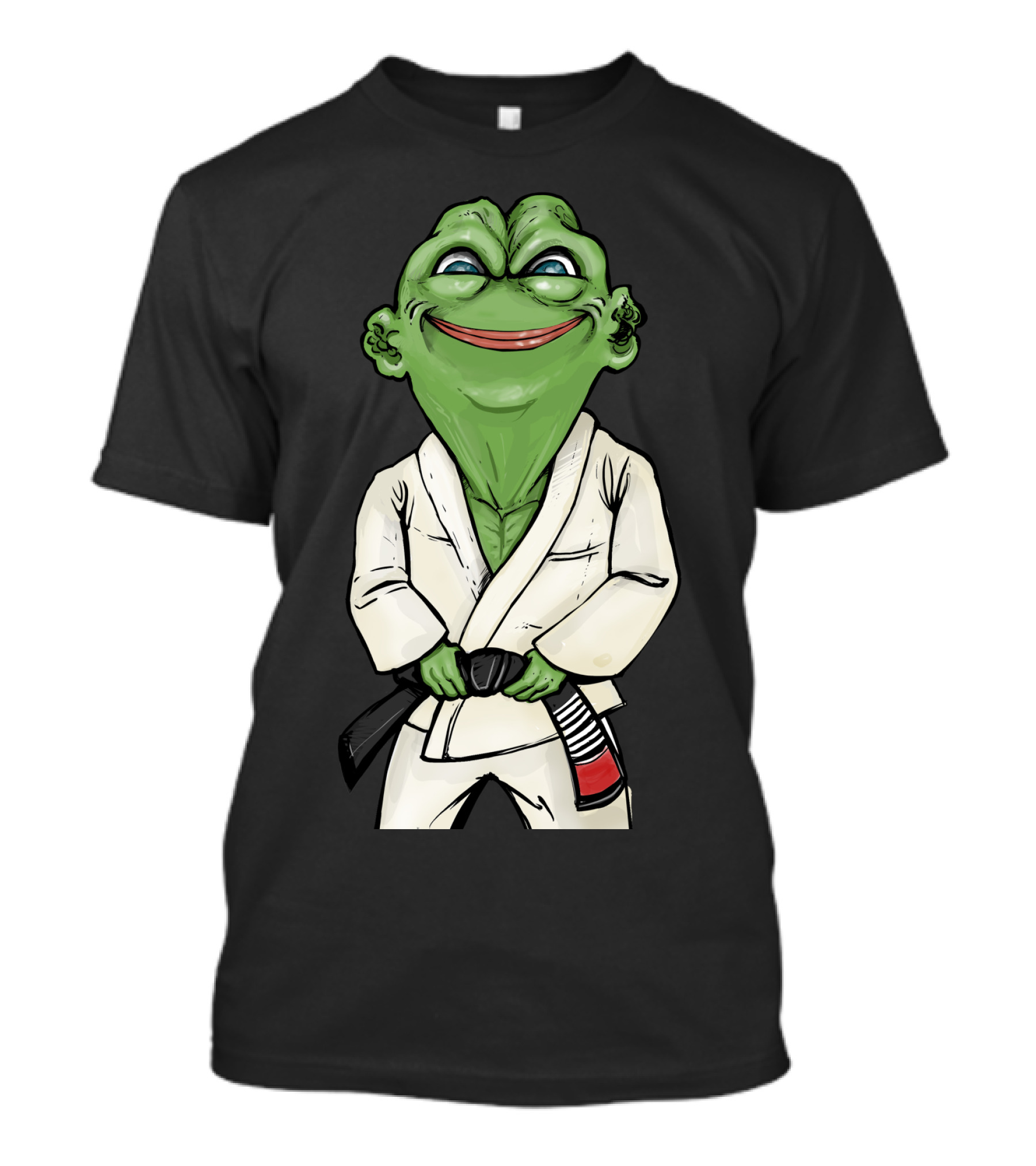 Classic Uncle Pepetch Martial Arts Black Belt T-Shirt