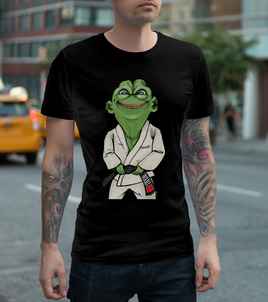 Classic Uncle Pepetch Martial Arts Black Belt T-Shirt