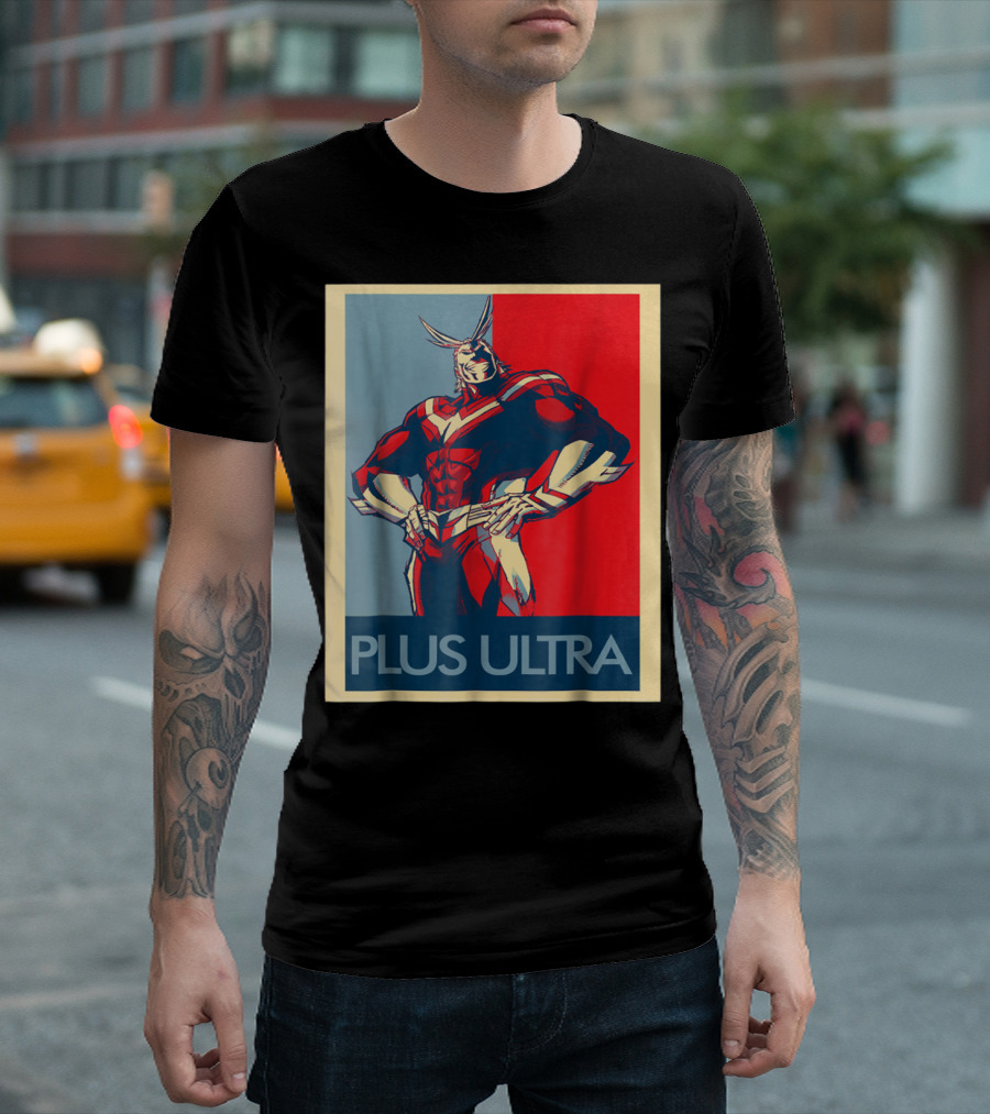 All Might Plus Ultra Vintage Heroic T-Shirt