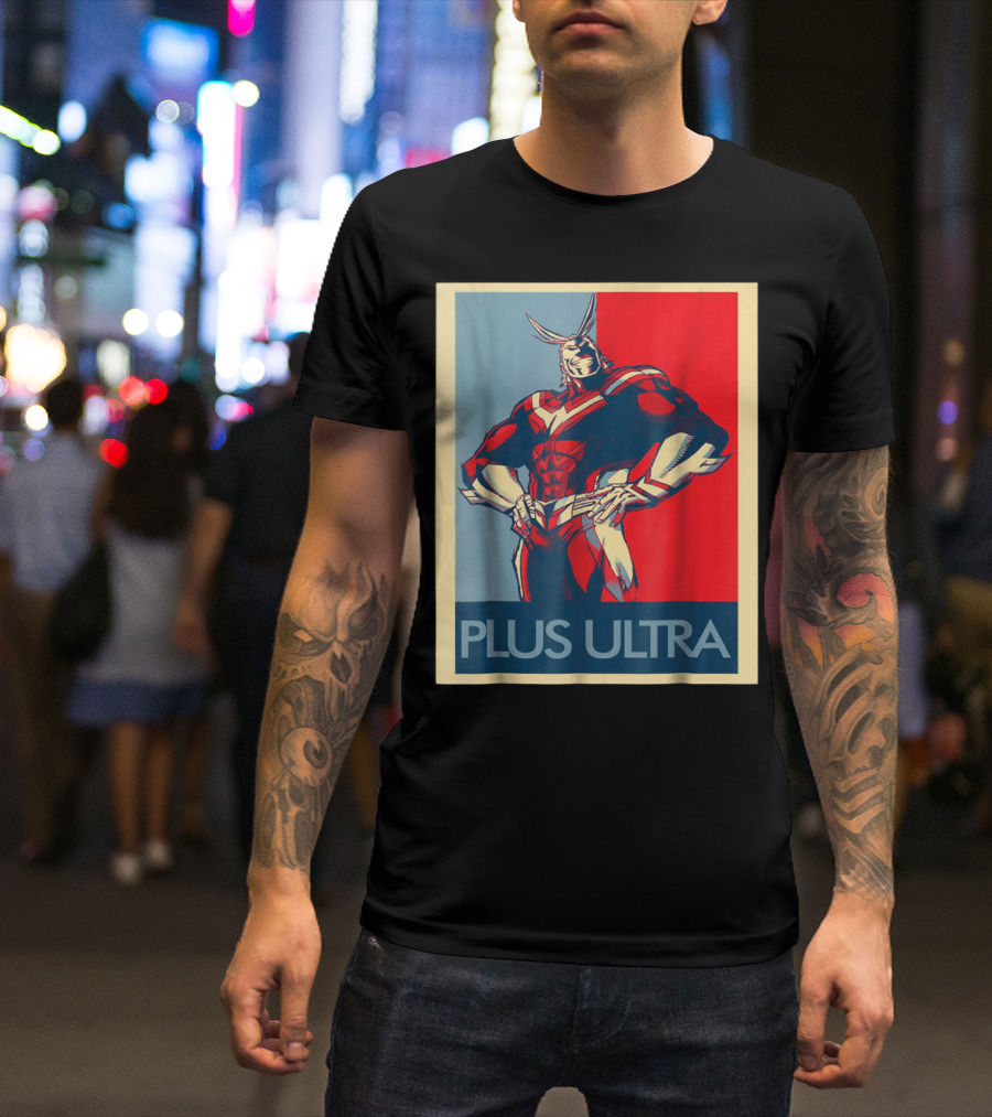 All Might Plus Ultra Vintage Heroic T-Shirt