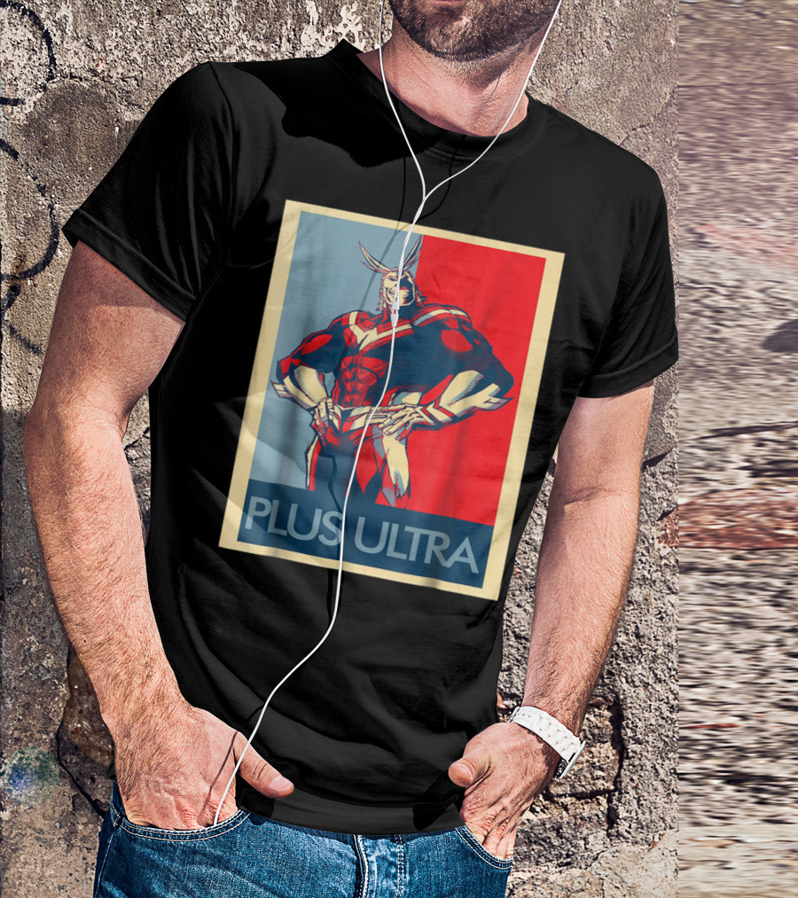All Might Plus Ultra Vintage Heroic T-Shirt