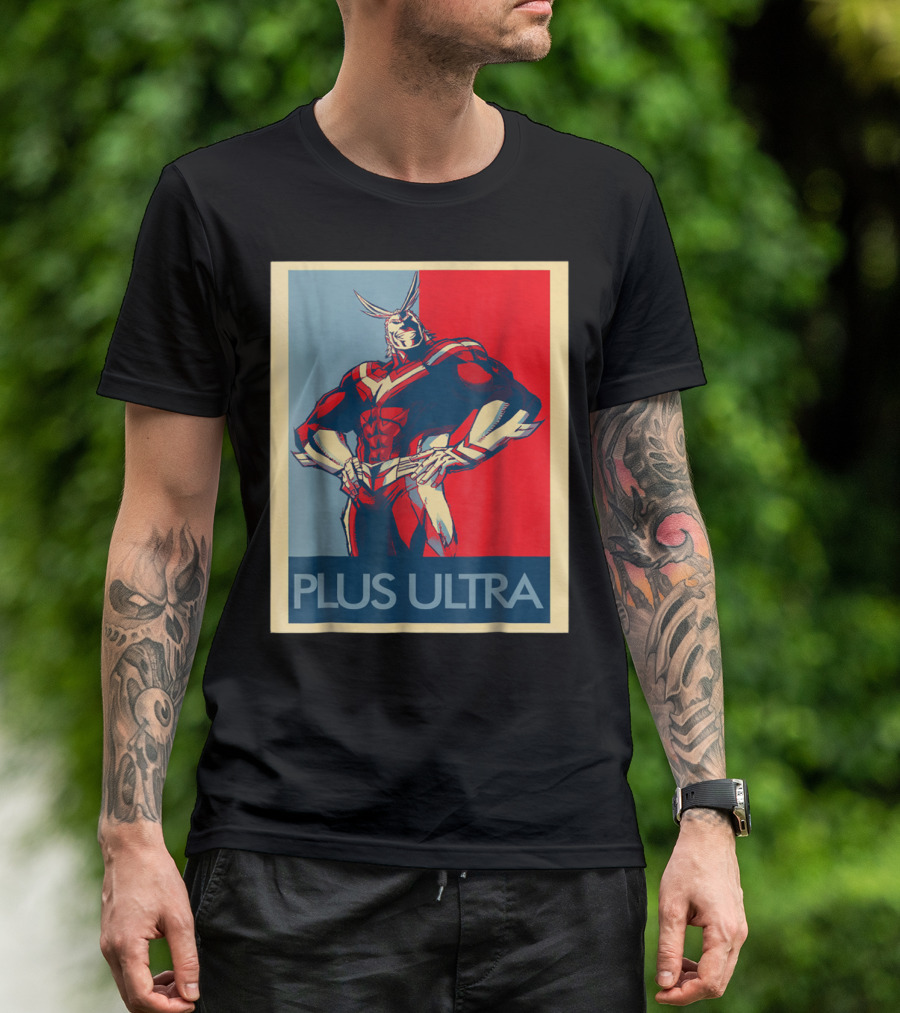 All Might Plus Ultra Vintage Heroic T-Shirt