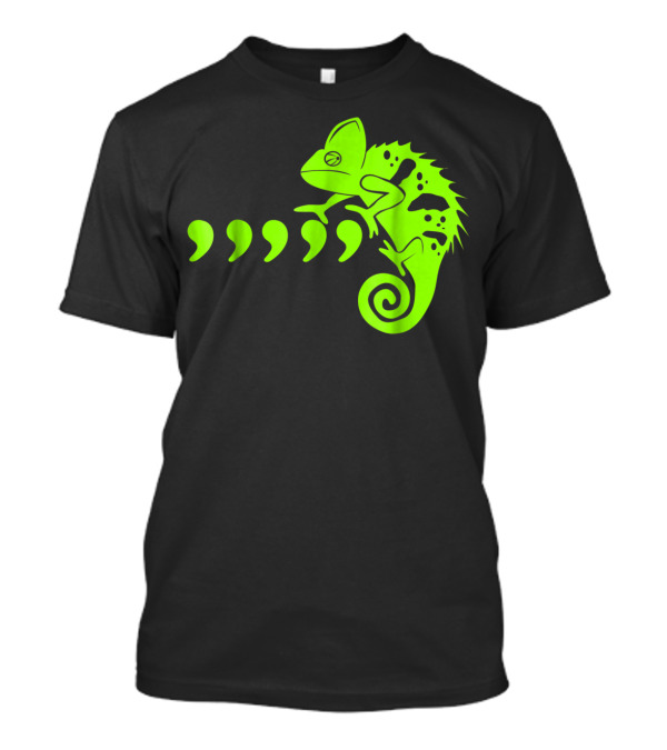 Comma Chameleon Love Country Music T-Shirt