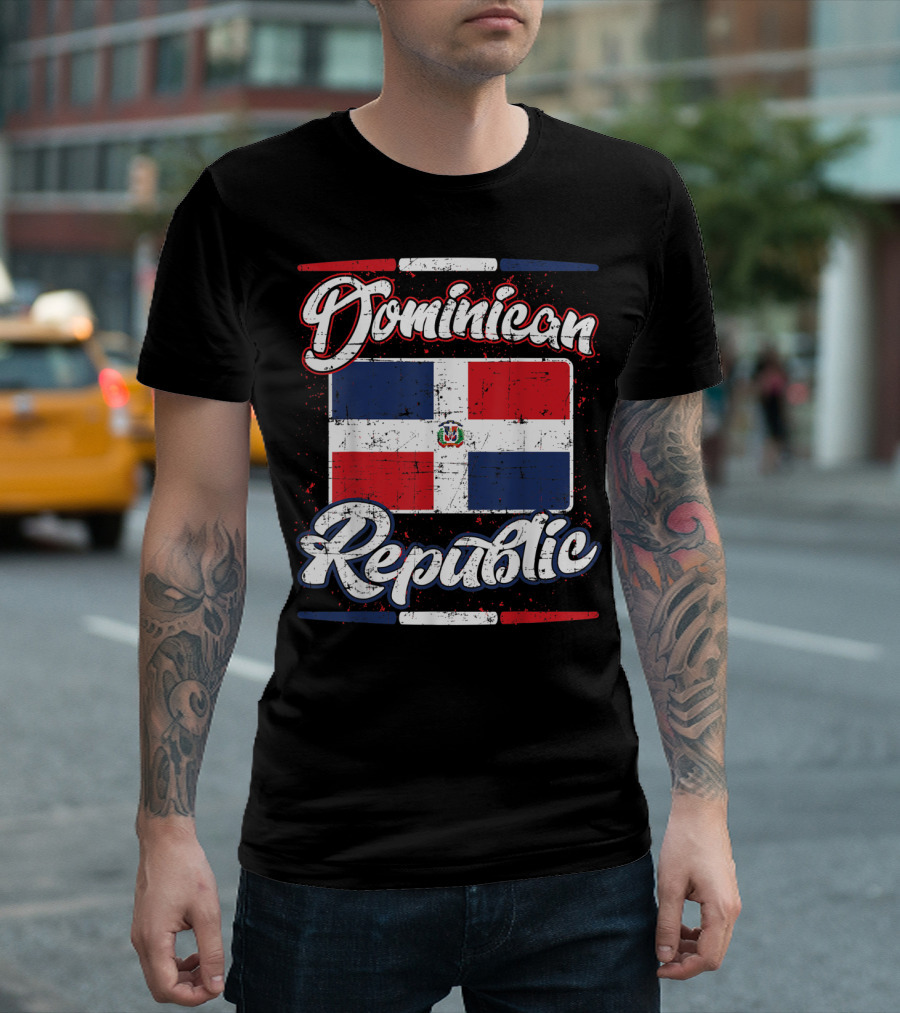 Dominican Republic Flag Pride T-Shirt