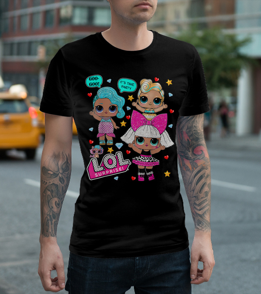 LOL Surprise Goo Goo It's Time Party T-Shirt