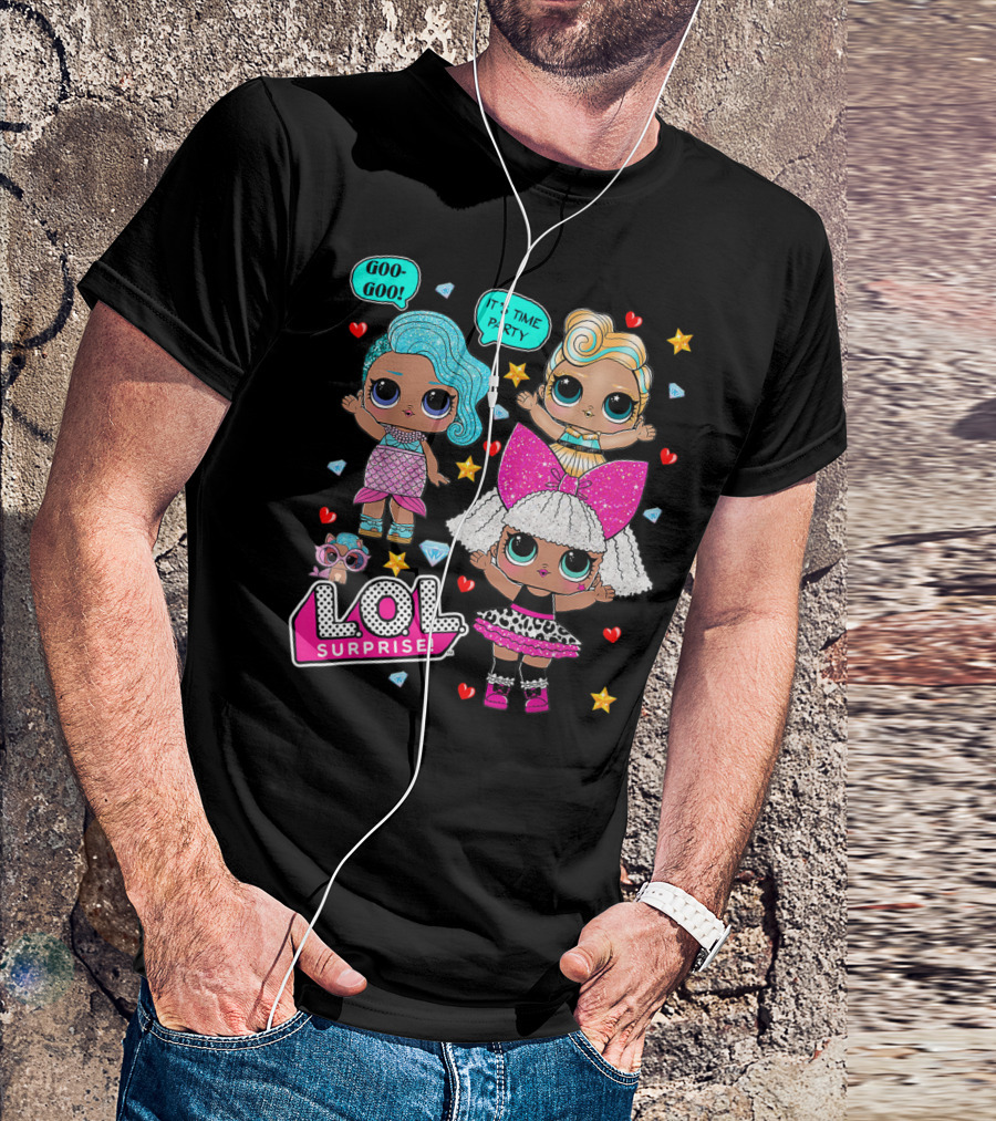 LOL Surprise Goo Goo It's Time Party T-Shirt