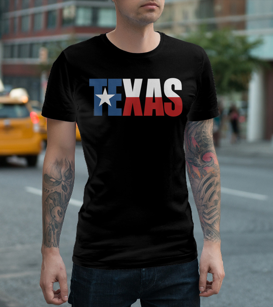 Texas Flag Women Men Kids Texas State Pride T-Shirt