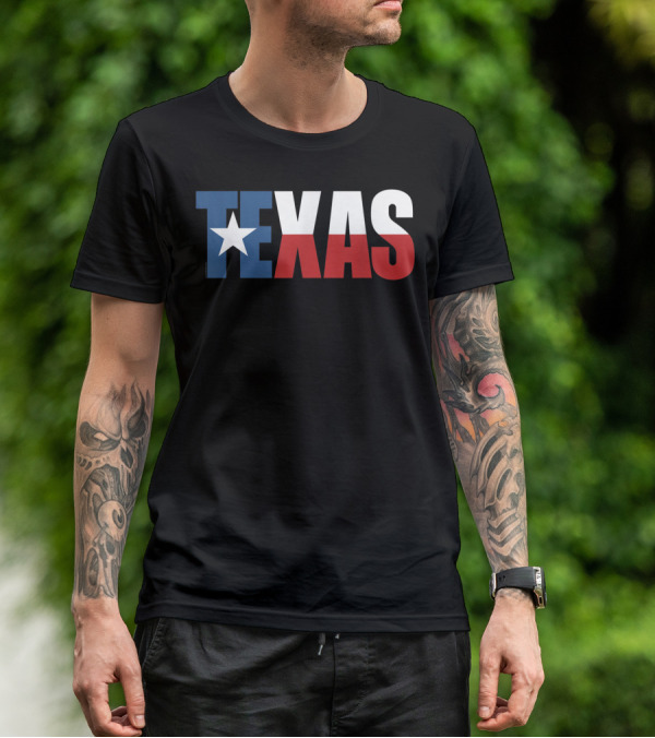 Texas Flag Women Men Kids Texas State Pride T-Shirt