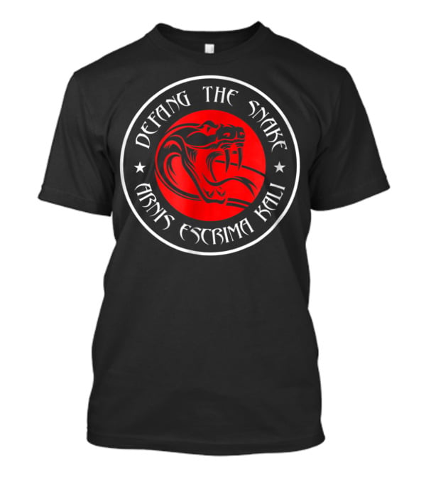 Defang The Snake Arnis Escrima Kali Filipino Martial Arts T-Shirt