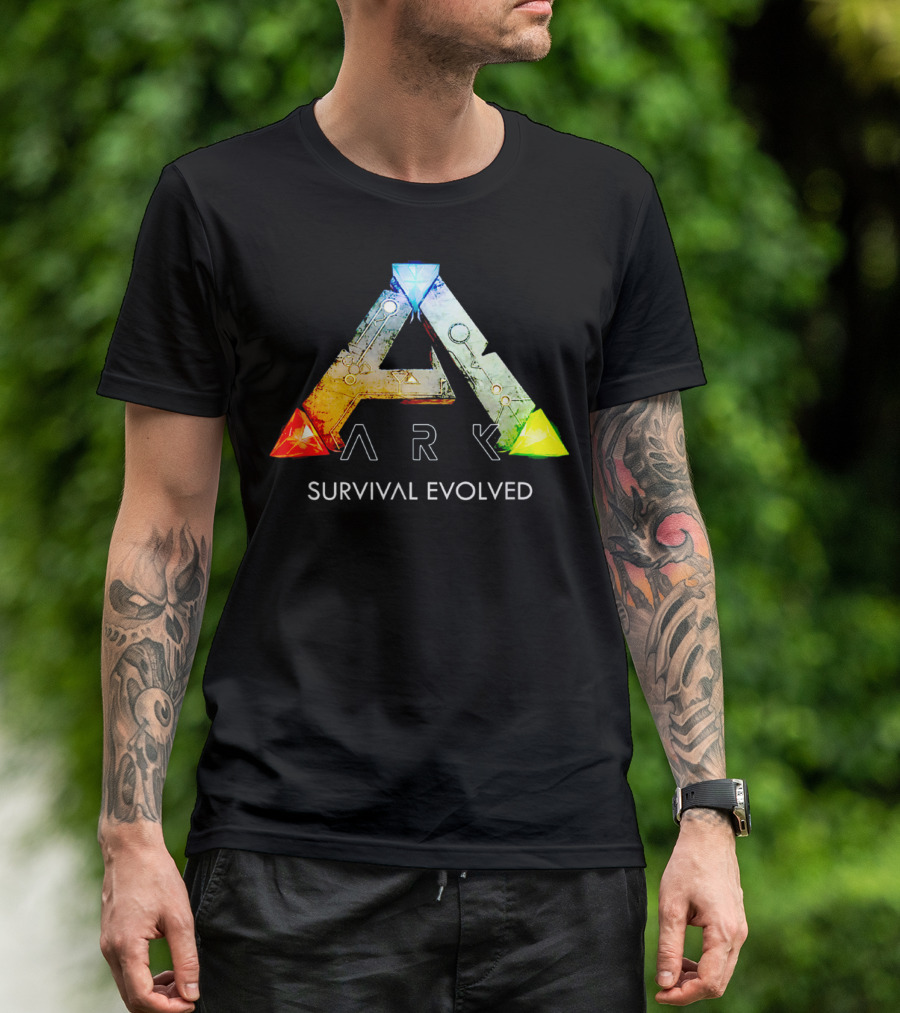 ARK Survival Evolved Game Logo Iconic T-Shirt