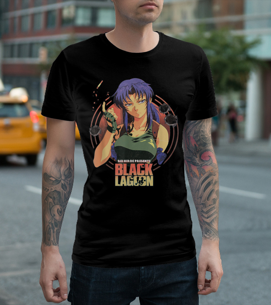 REI HIROE PRESENTS BLACK LAGOON T-Shirt