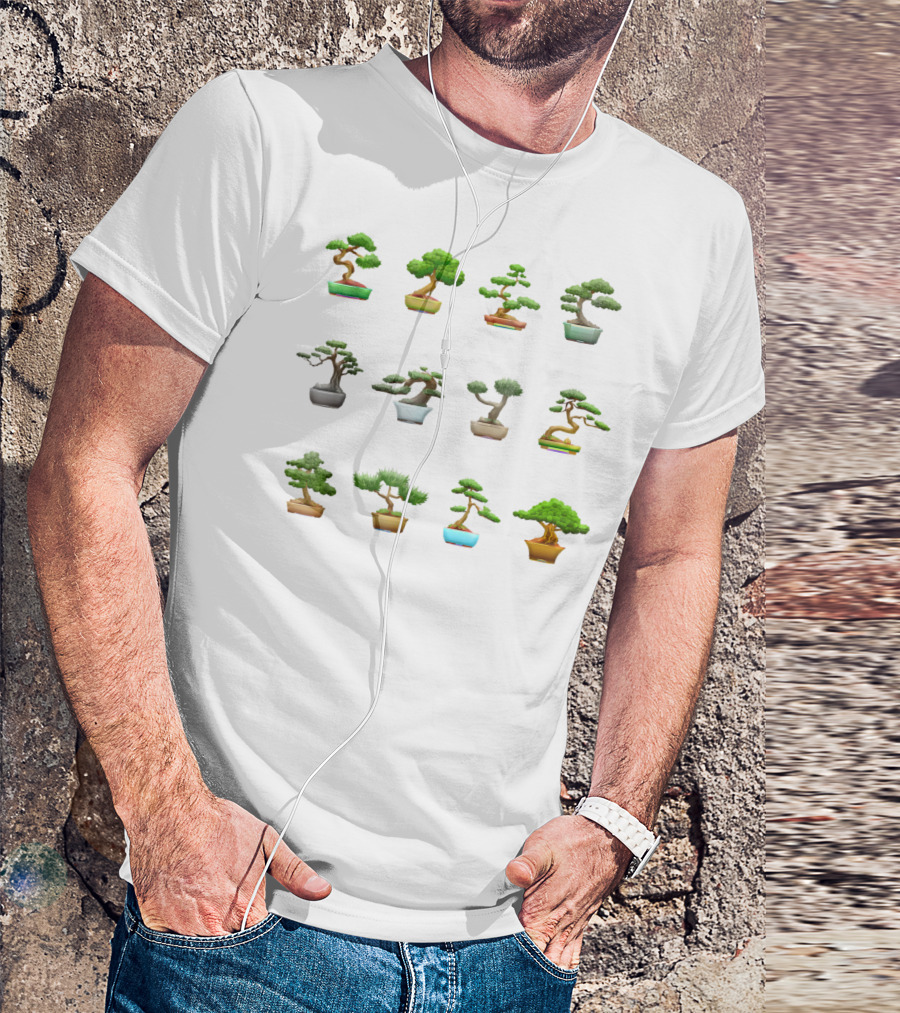 Bonsai Tree Collection Diversity Buddhist I T-Shirt