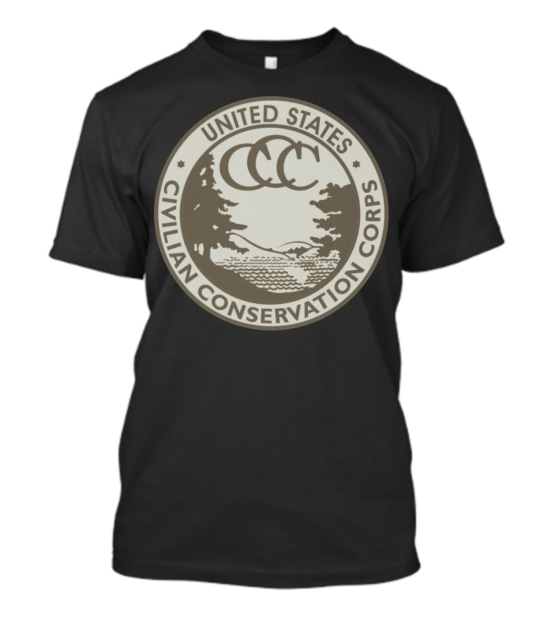 United States Civilian Conservation Corps Emblem T-Shirt