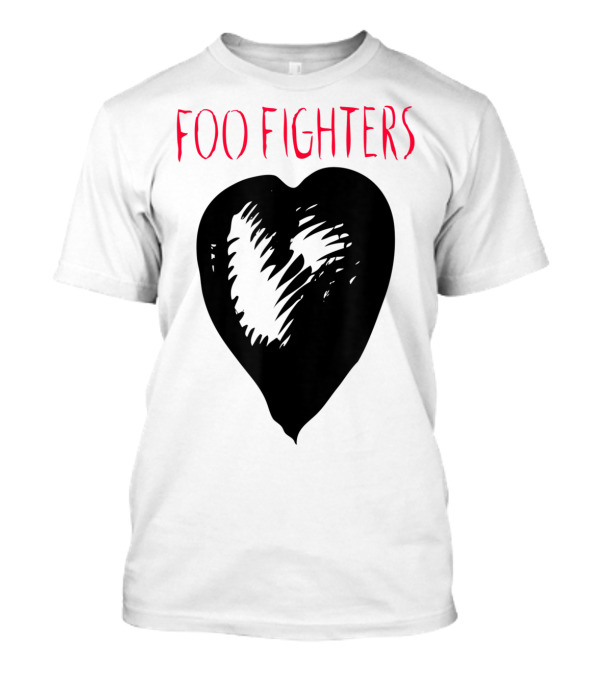 Foo Fighters One By One Black Heart T-Shirt