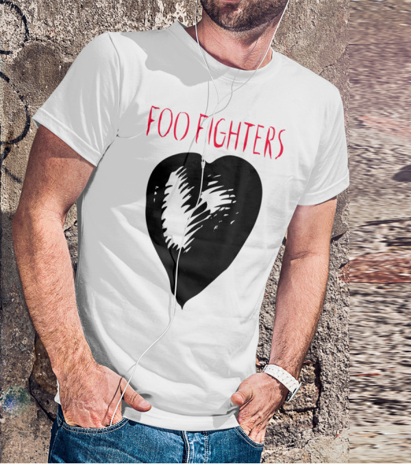 Foo Fighters One By One Black Heart T-Shirt