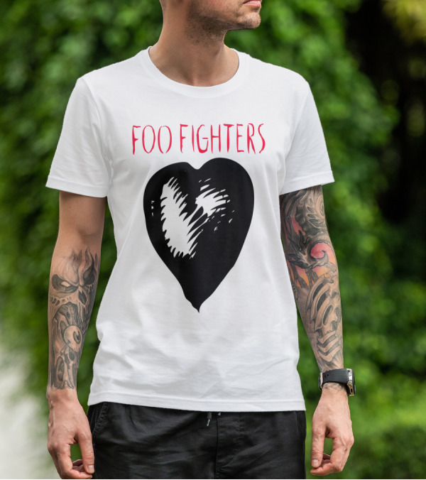 Foo Fighters One By One Black Heart T-Shirt