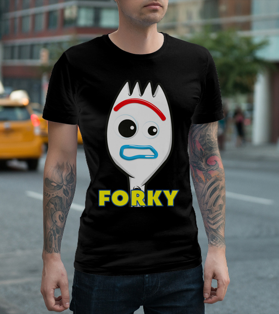 Forky Why Am I Alive Funny Character Expressions T-Shirt
