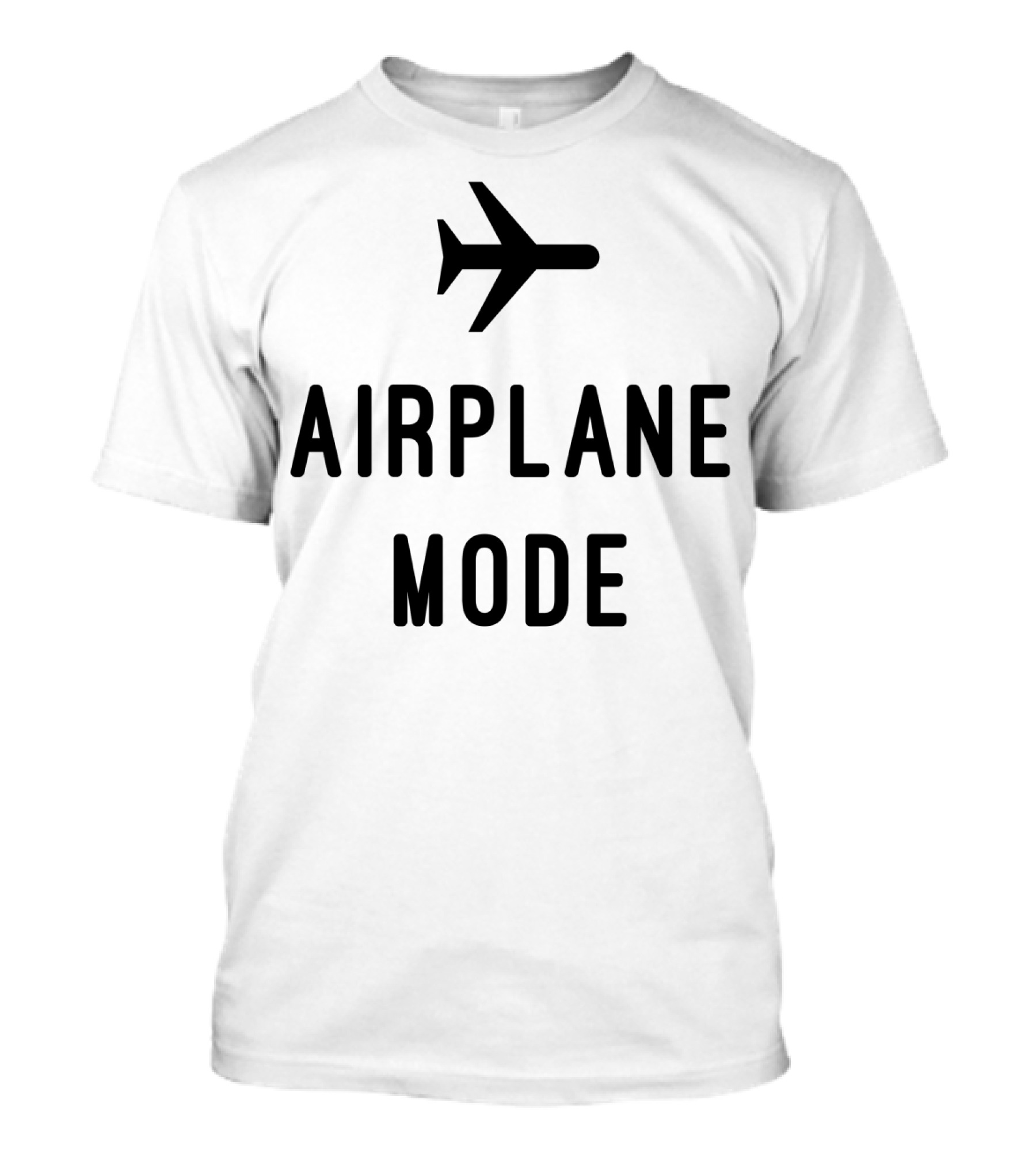 Airplane Mode Iconic Plane Symbol T-Shirt