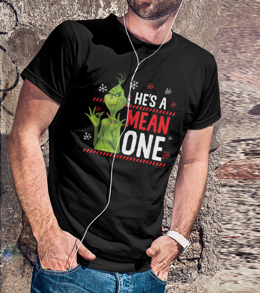 He's A Mean One The Grinch Drseuss Jolly T-Shirt
