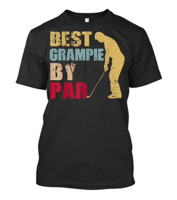 Best Grampie By Par Golf Vintage T-Shirt