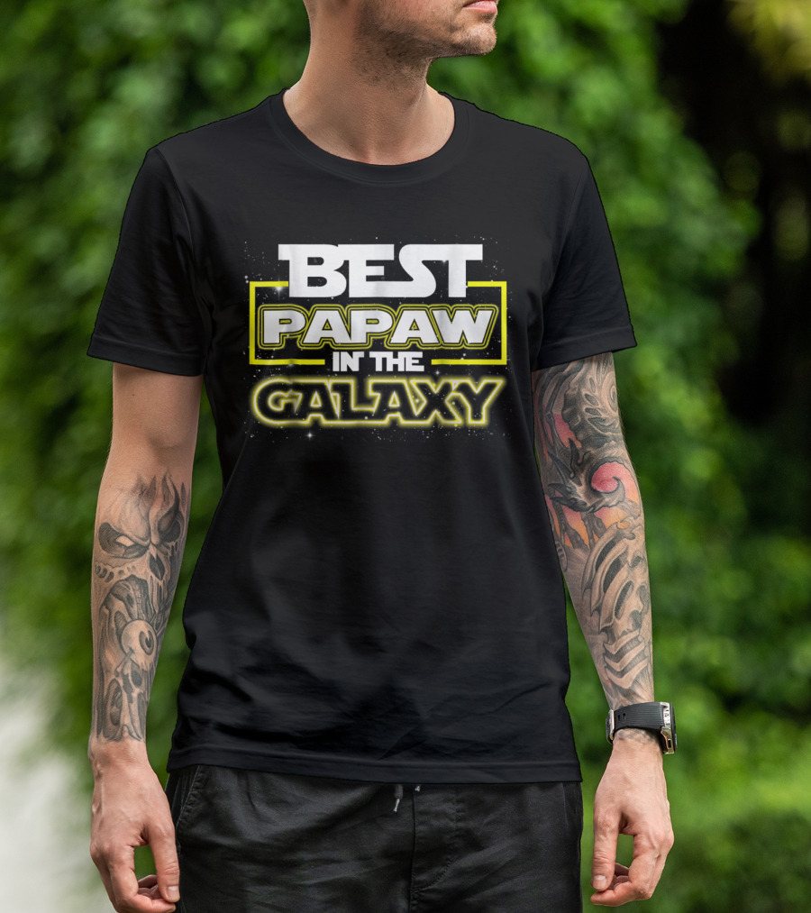 Best Papaw In The Galaxy Star Wars T-Shirt