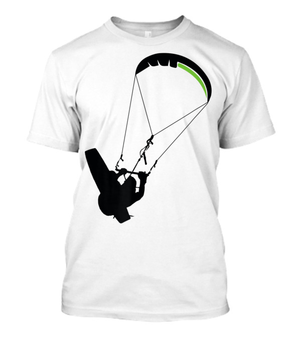 Cool Kitesurfing I Kitesurf Silhouette Adventure T-Shirt