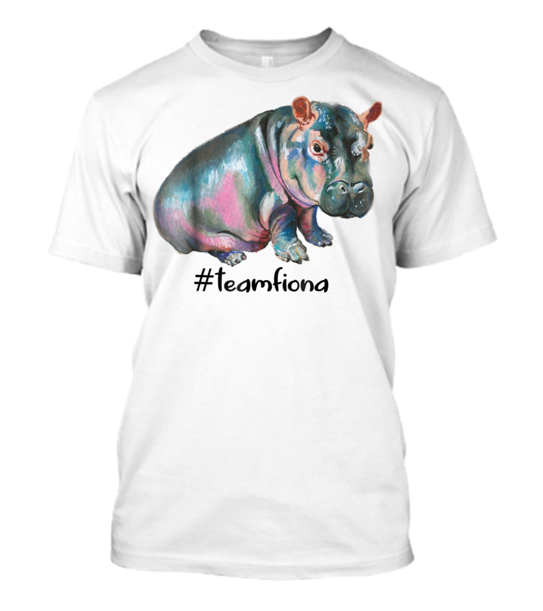 TeamFiona Fiona The Hippo Baby T-Shirt
