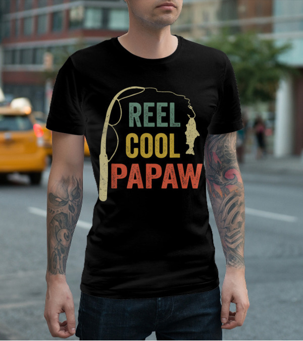 Reel Cool Papaw Fishing T-Shirt