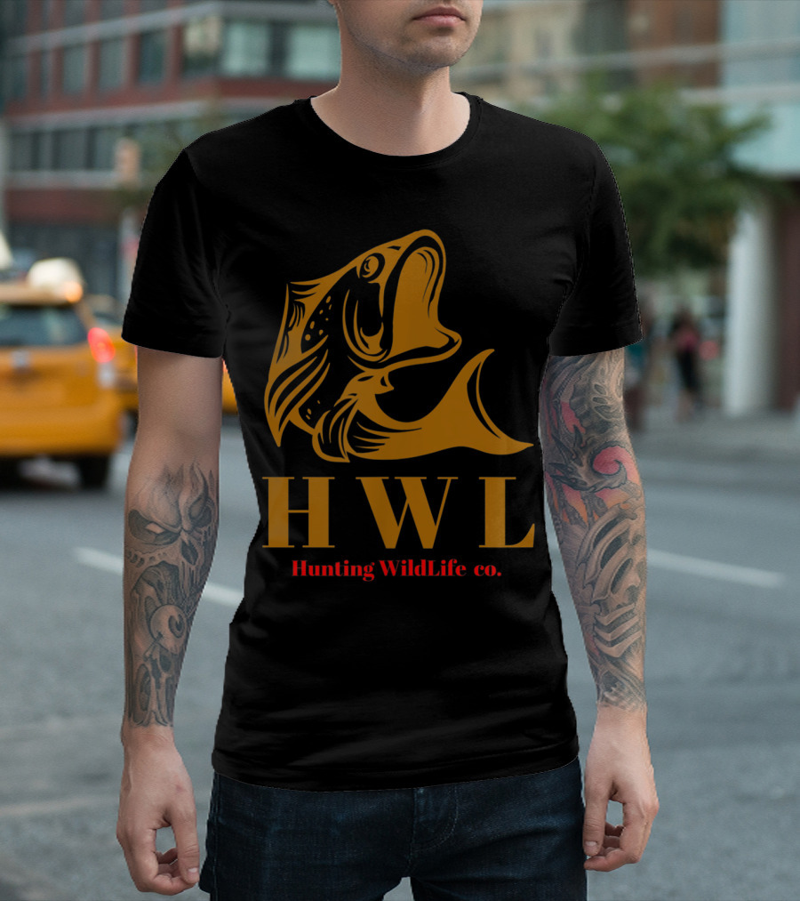 HWL Hunting WildLife Co Fishing Trip T-Shirt