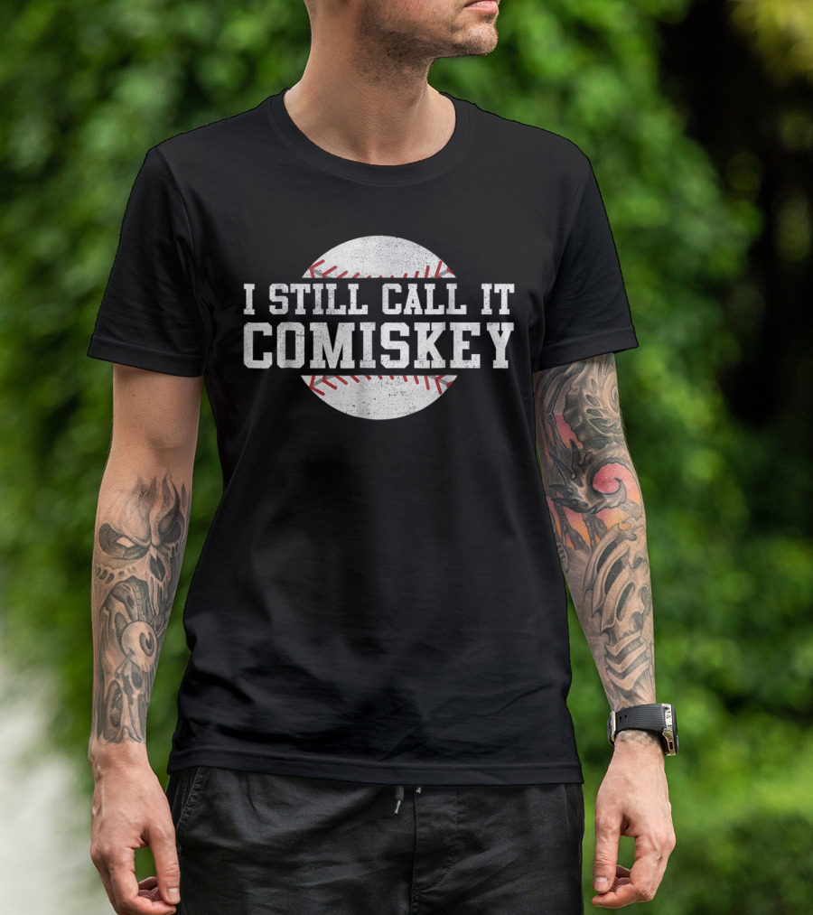I Still Call It Comiskey Baseball Nostalgia Classic Stadium Humor T-Shirt