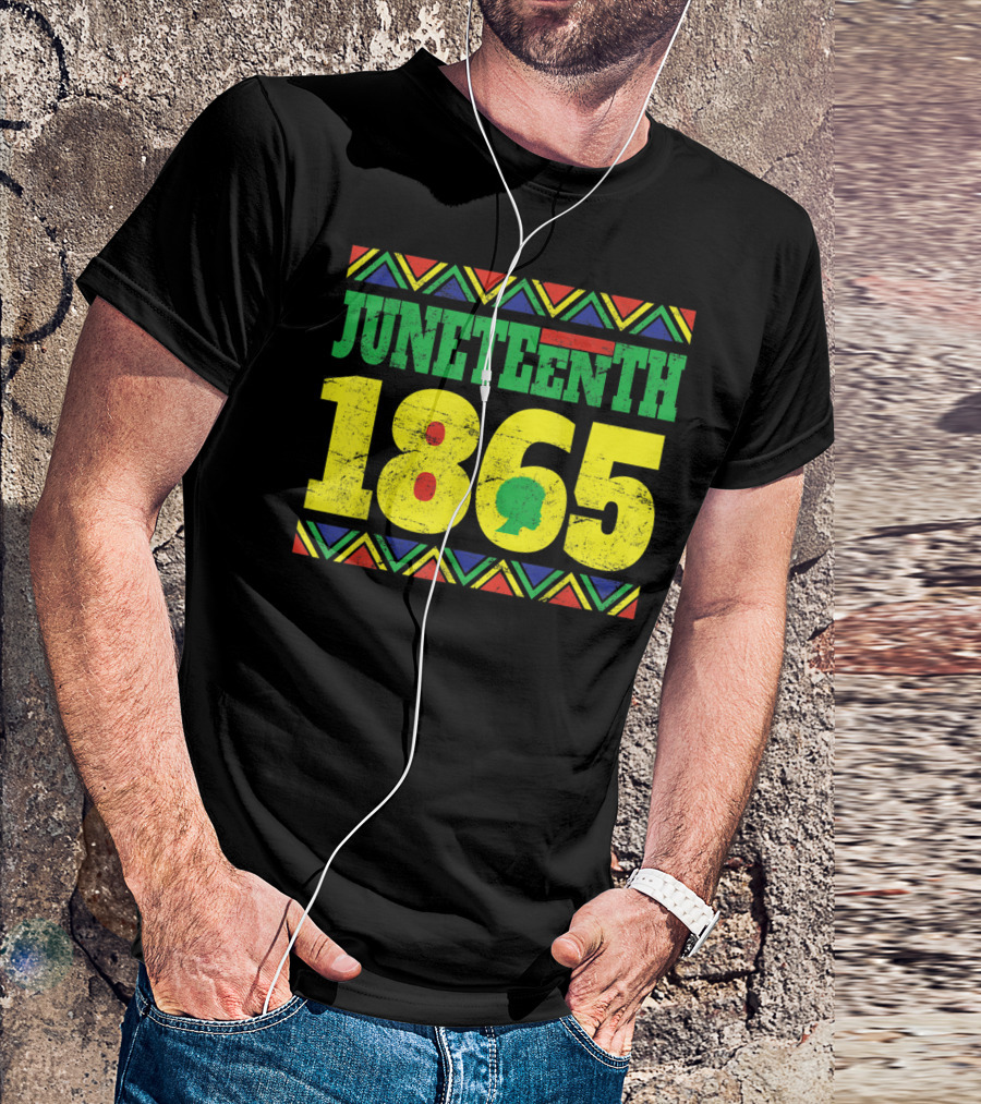 Juneteenth 1865 African Colors T-Shirt