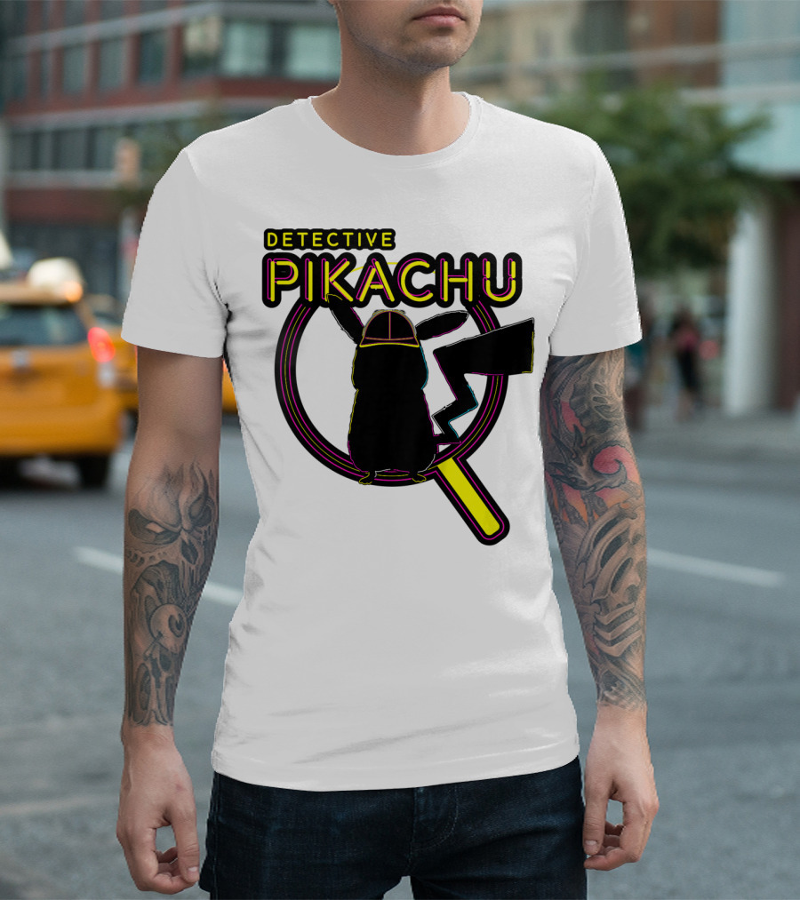 Detective Pikachu Magnify Pikachu Kids Iconic T-Shirt