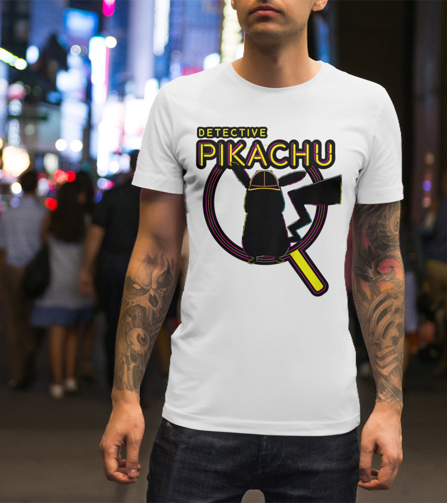 Detective Pikachu Magnify Pikachu Kids Iconic T-Shirt