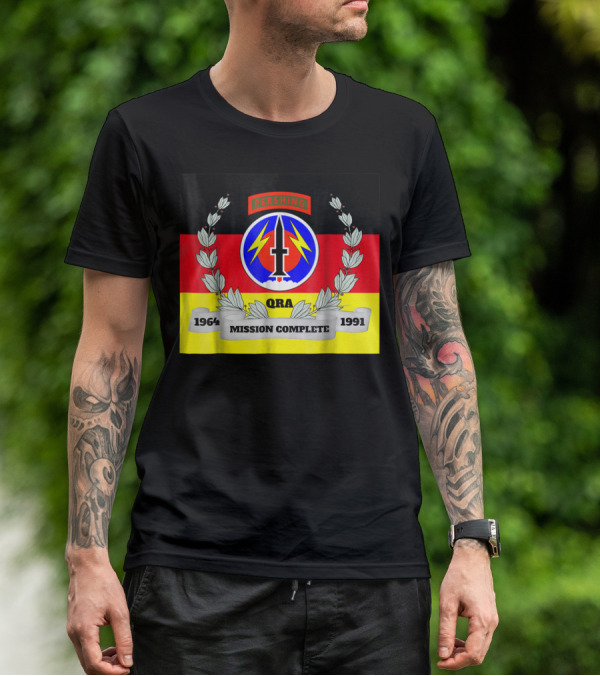 Pershing QRA Mission Complete 1964 To 1991 T-Shirt