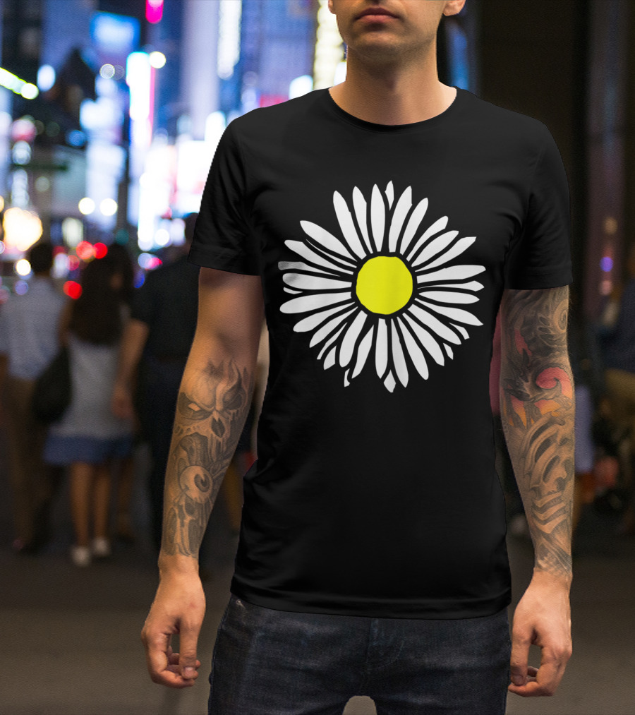 Blooming Daisy Flower T-Shirt