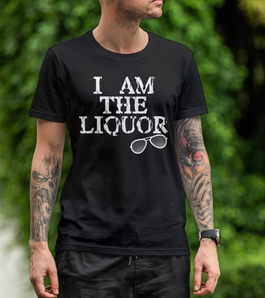 I Am The Liquor Vintage Top With Sunglasses T-Shirt