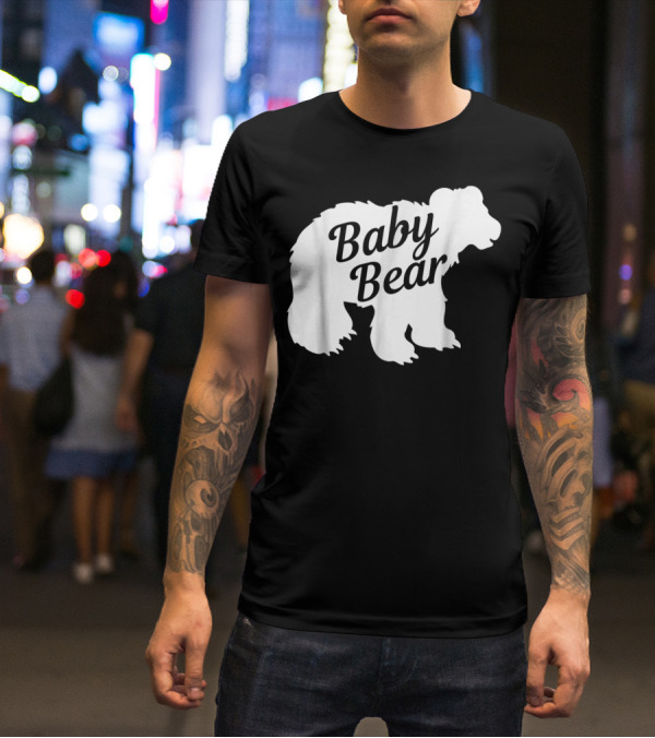 Baby Bear Little Bear Cub Girls Kids T-Shirt