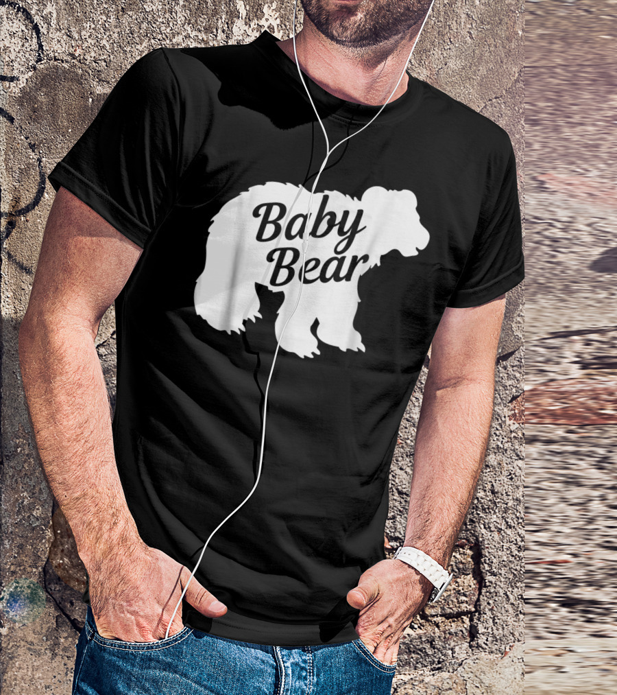 Baby Bear Little Bear Cub Girls Kids T-Shirt