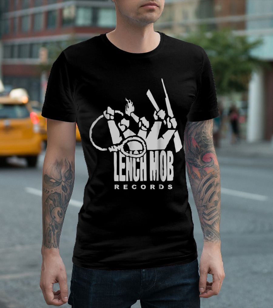 Lench Mob Records Fists and Chains T-Shirt