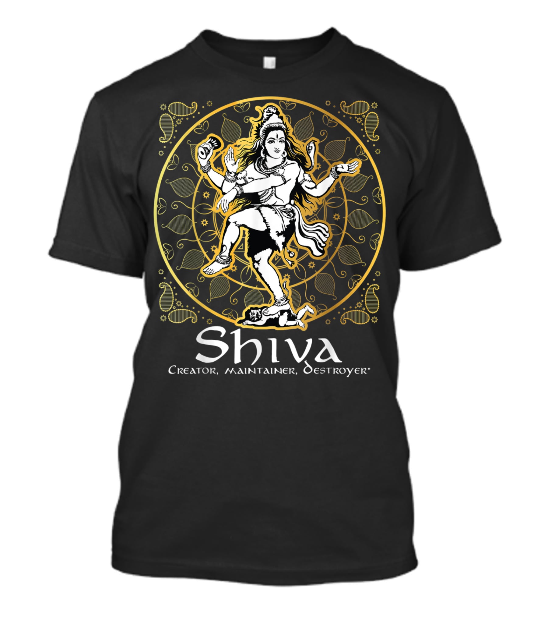 Shiva Creator Maintainer Destroyer Hindu Gods Lord Shiva T-Shirt