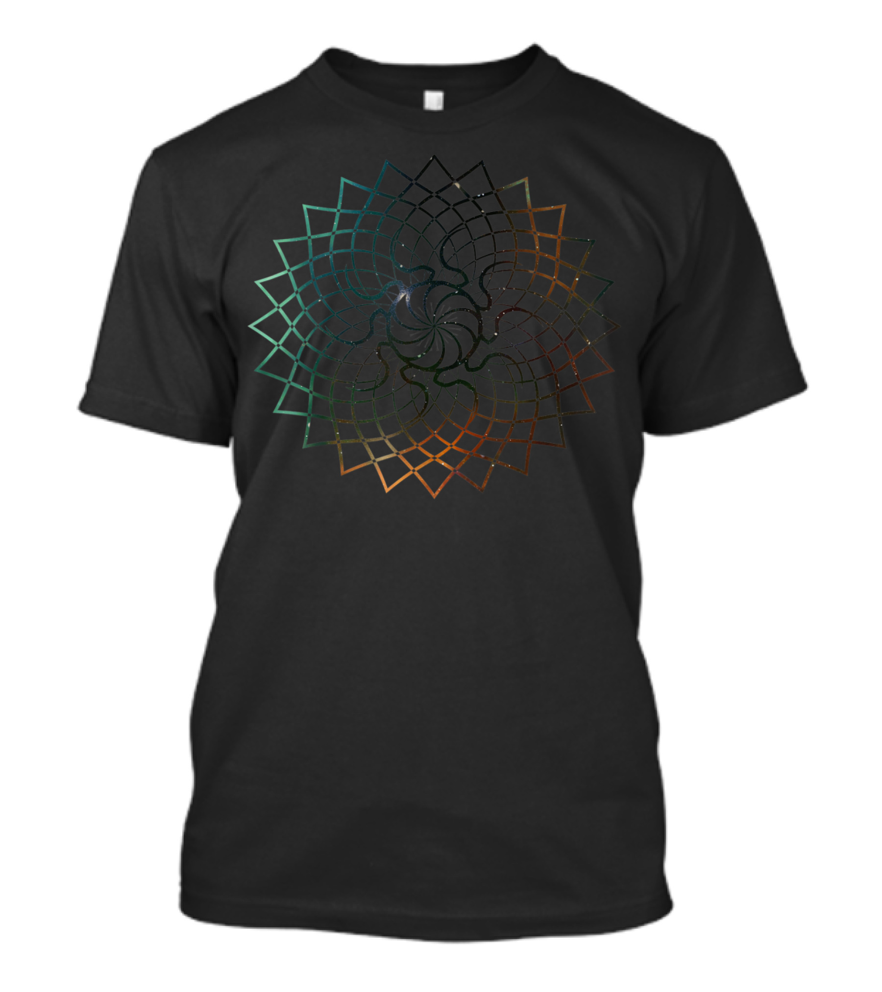 Mandala Sacred Geometry Fractal Yoga Mantra T-Shirt