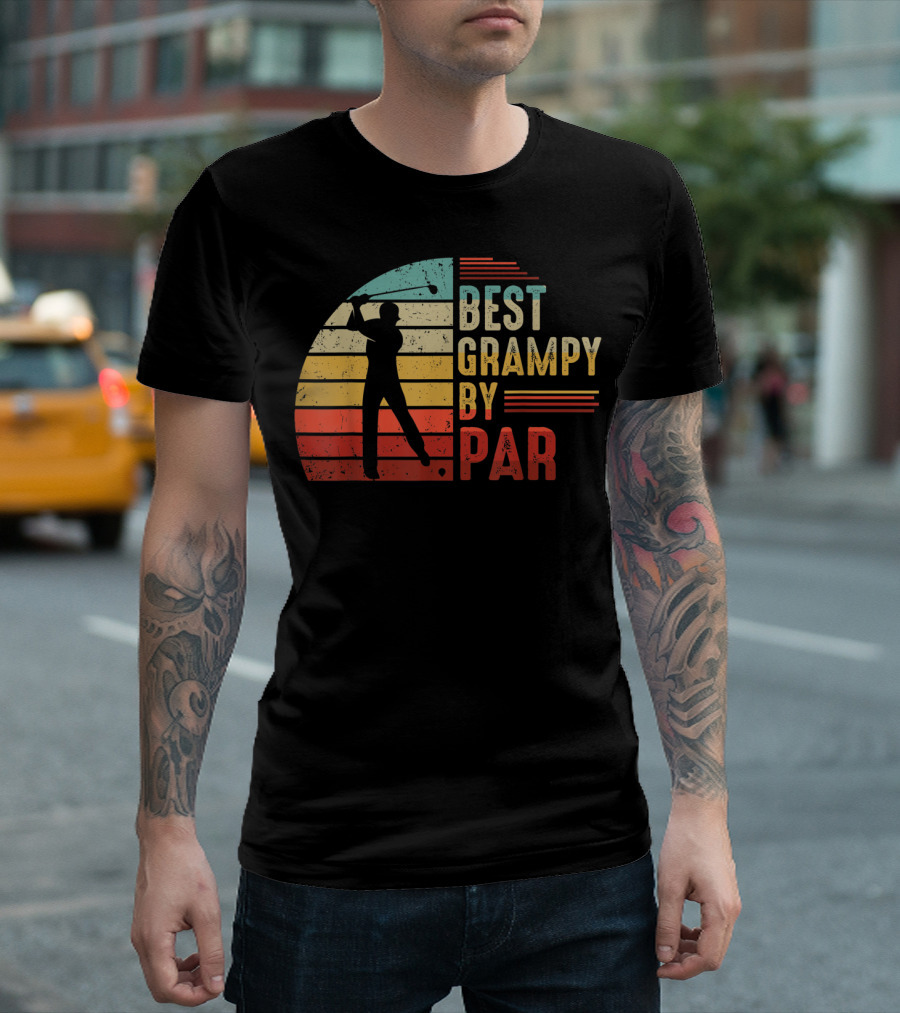 Best Grampy By Par Golf Lover T-Shirt