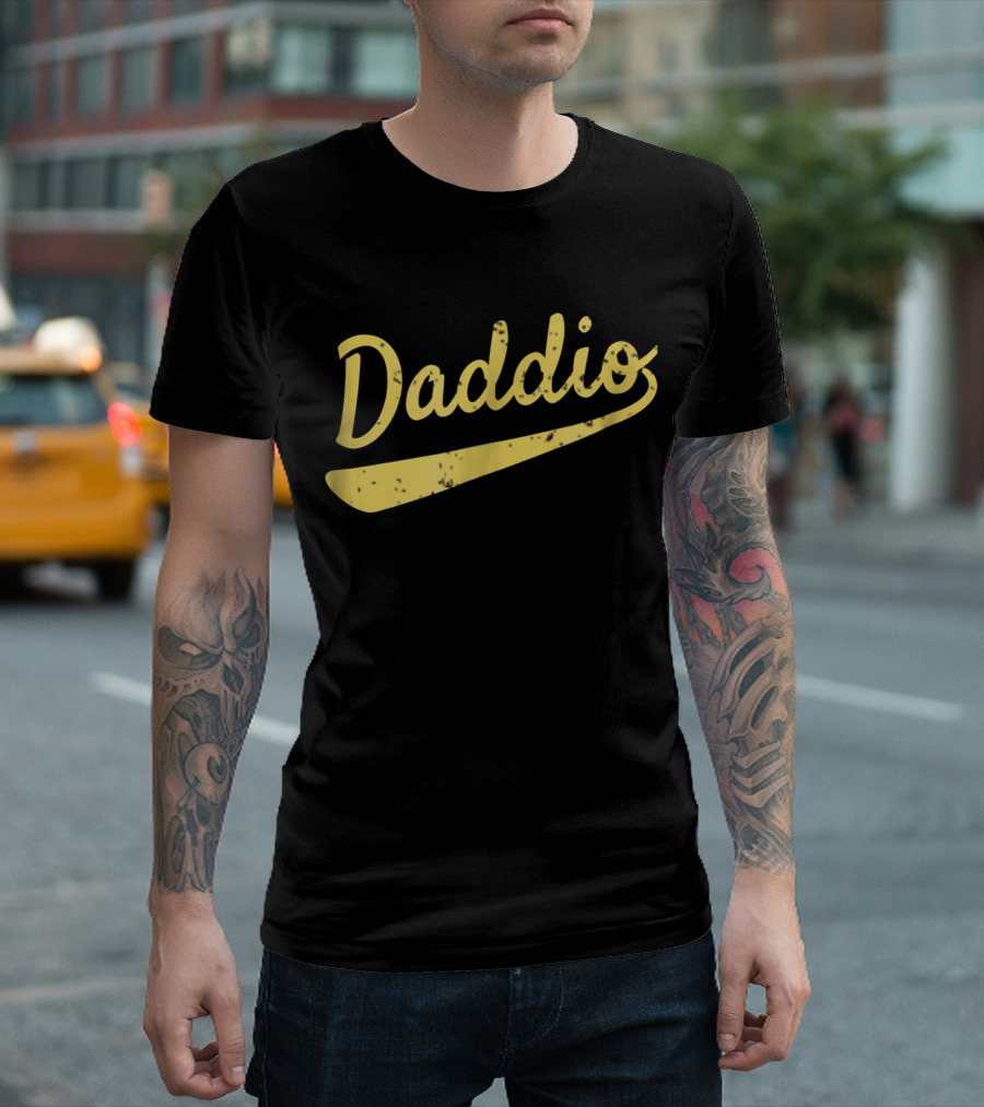 Daddio Cool Vintage Classic Style Mens T-Shirt