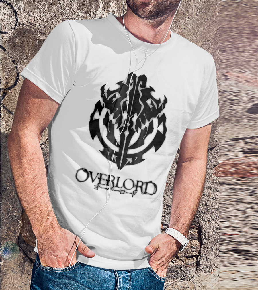 Overlord Anime Emblem Japanese Text For Kid Girl T-Shirt