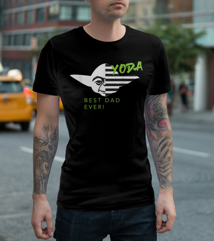 Yoda Best Dad Ever Star Wars T-Shirt