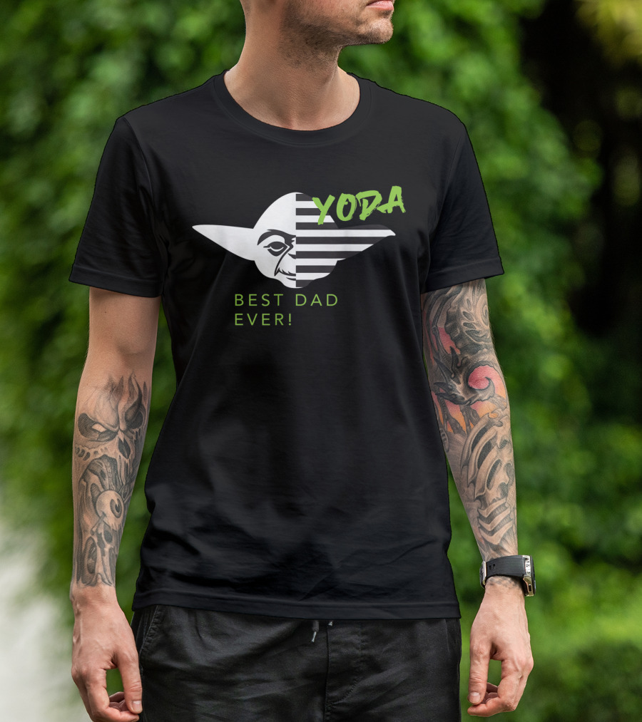 Yoda Best Dad Ever Star Wars T-Shirt