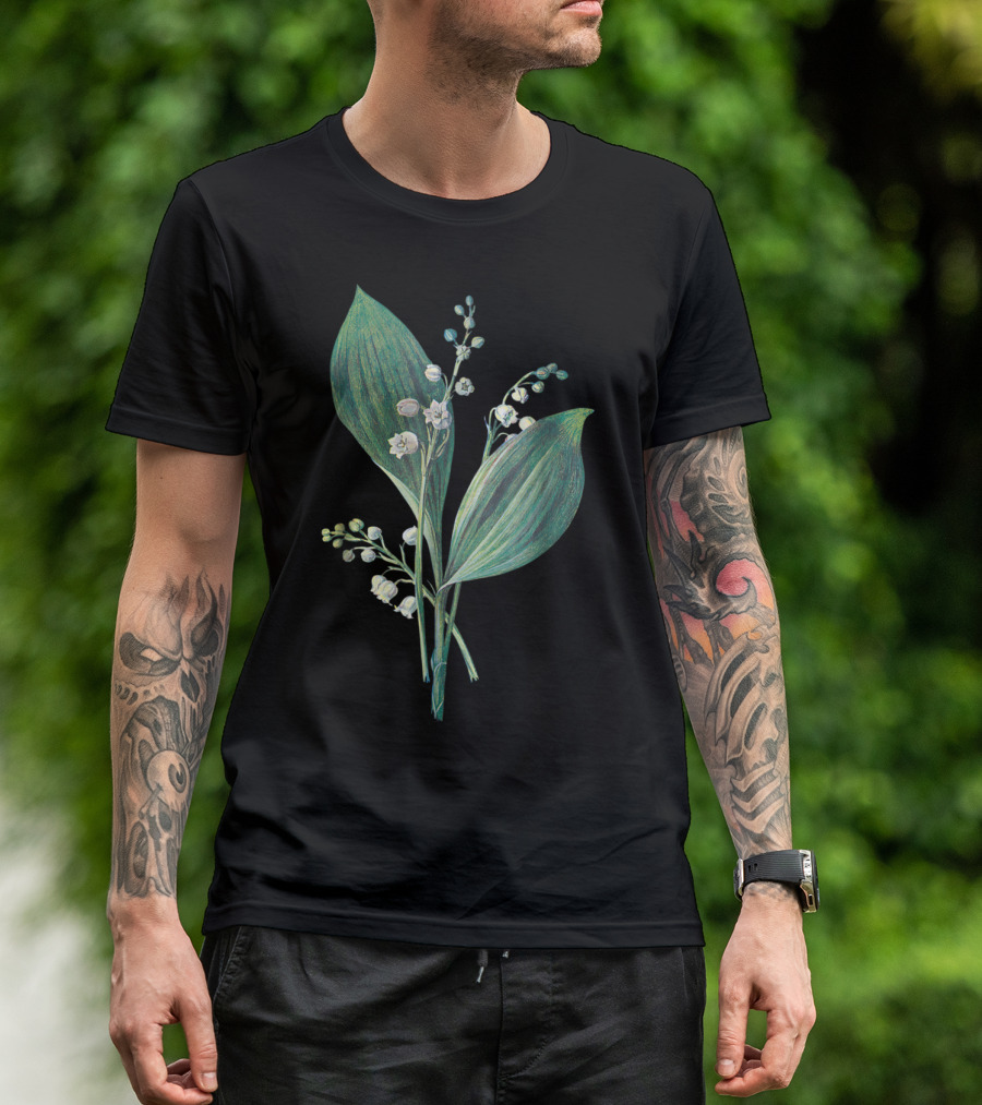 Lily Of The Valley Botanical T-Shirt