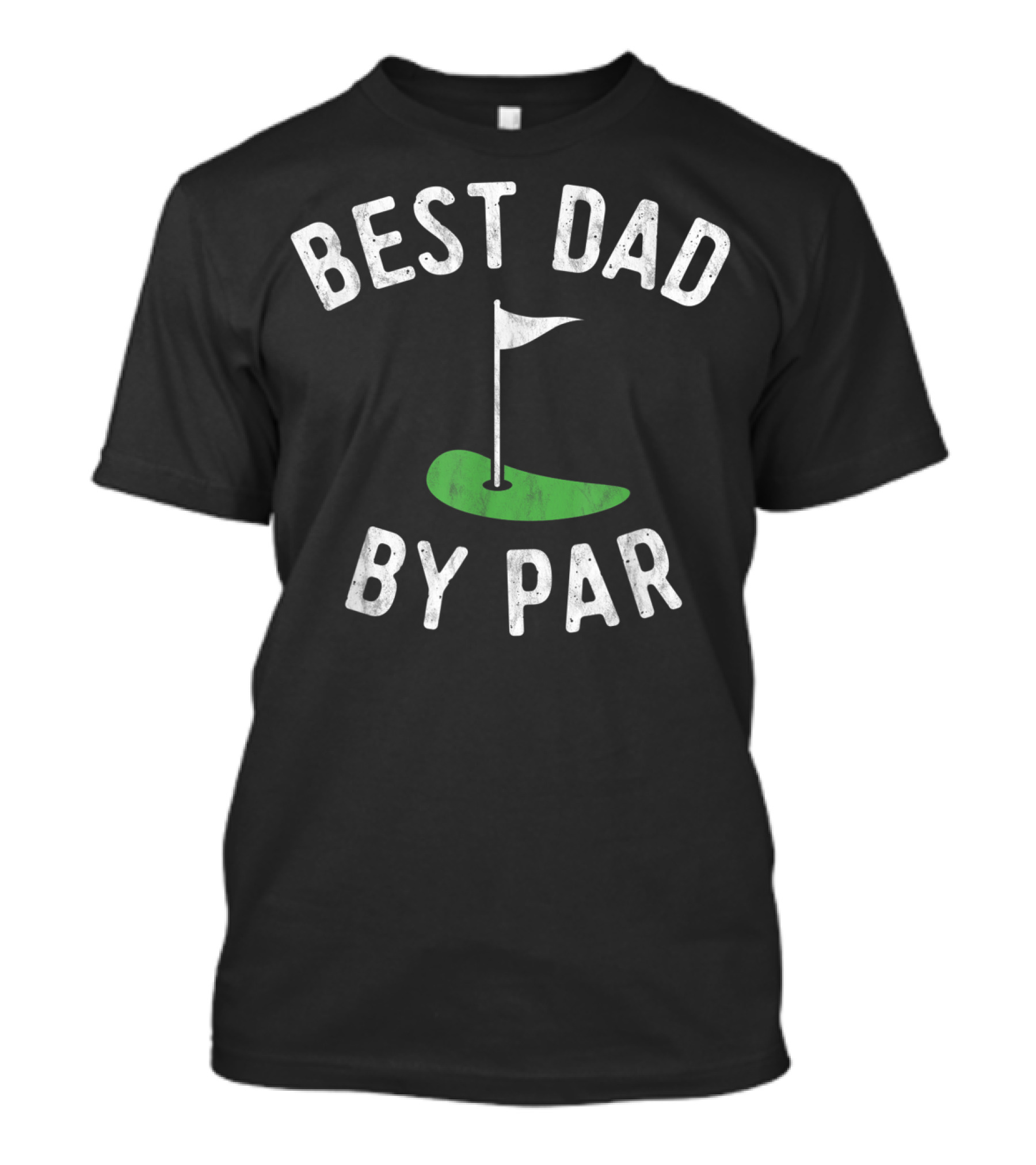 Best Dad By Par Funny Golf Mens T-Shirt
