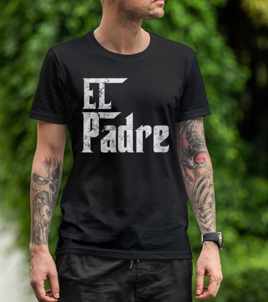El Padre Papi Chulo Playera Para Día De Los Padres T-Shirt