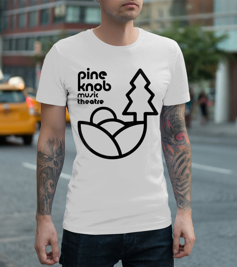 Pine Knob Music Theatre Iconic Tree and Hills T-Shirt